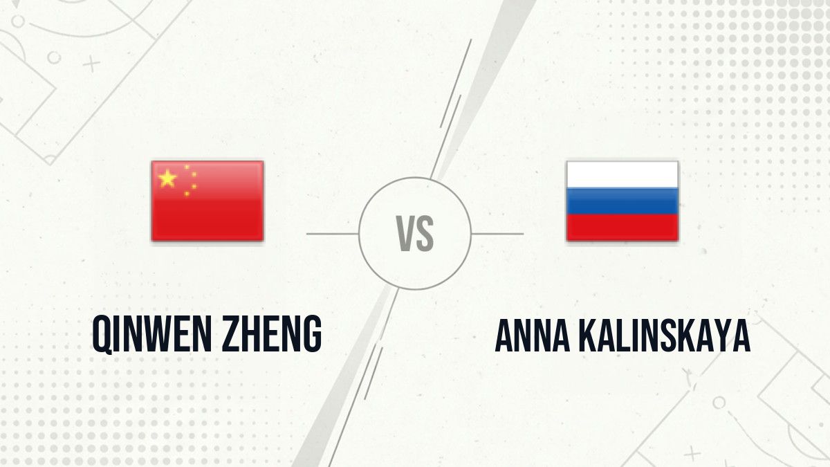 Pronostic Qinwen Zheng Anna Kalinskaya