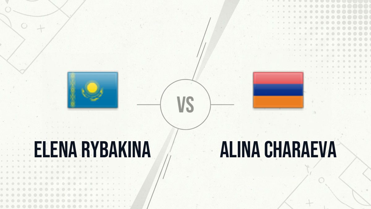 Pronostic Elena Rybakina Alina Charaeva