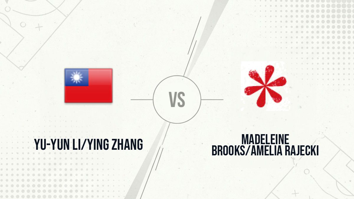 Pronostic Yu-Yun Li/Ying Zhang Madeleine Brooks/Amelia Rajecki