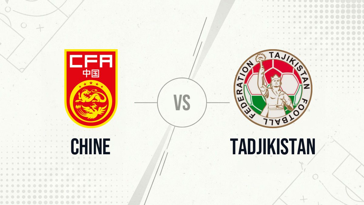 Pronostic Chine Tadjikistan