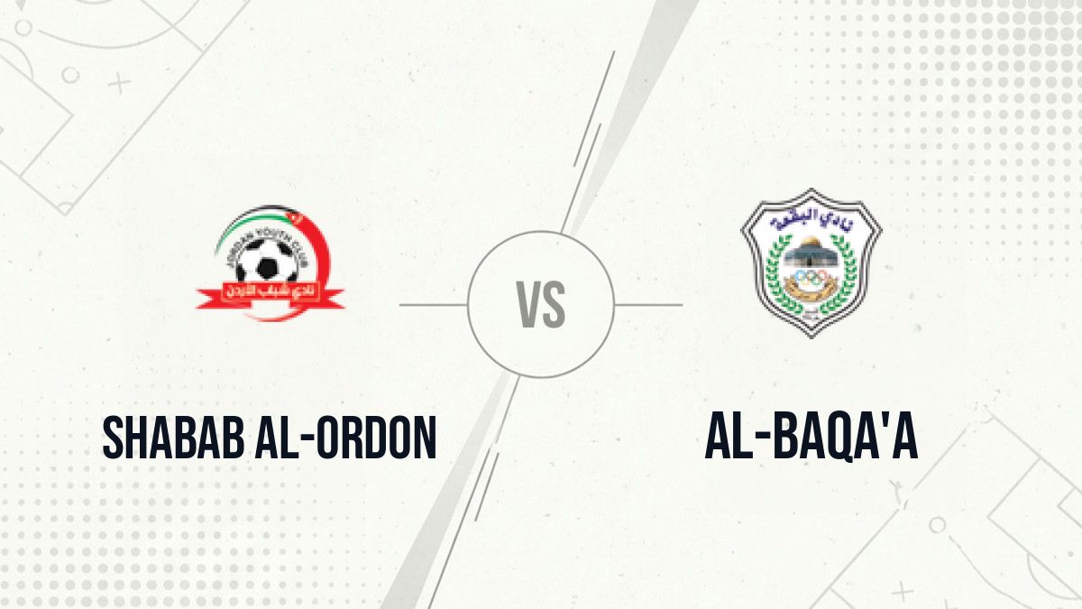 Pronostic Shabab Al-Ordon Al-Baqa'a