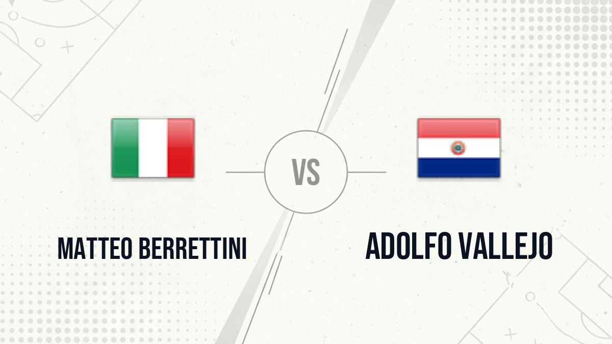 Pronostic Matteo Berrettini Adolfo Vallejo