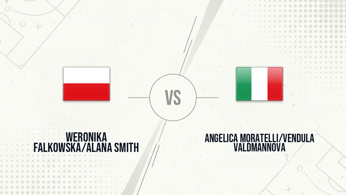 Pronostic Weronika Falkowska/Alana Smith Angelica Moratelli/Vendula Valdmannova