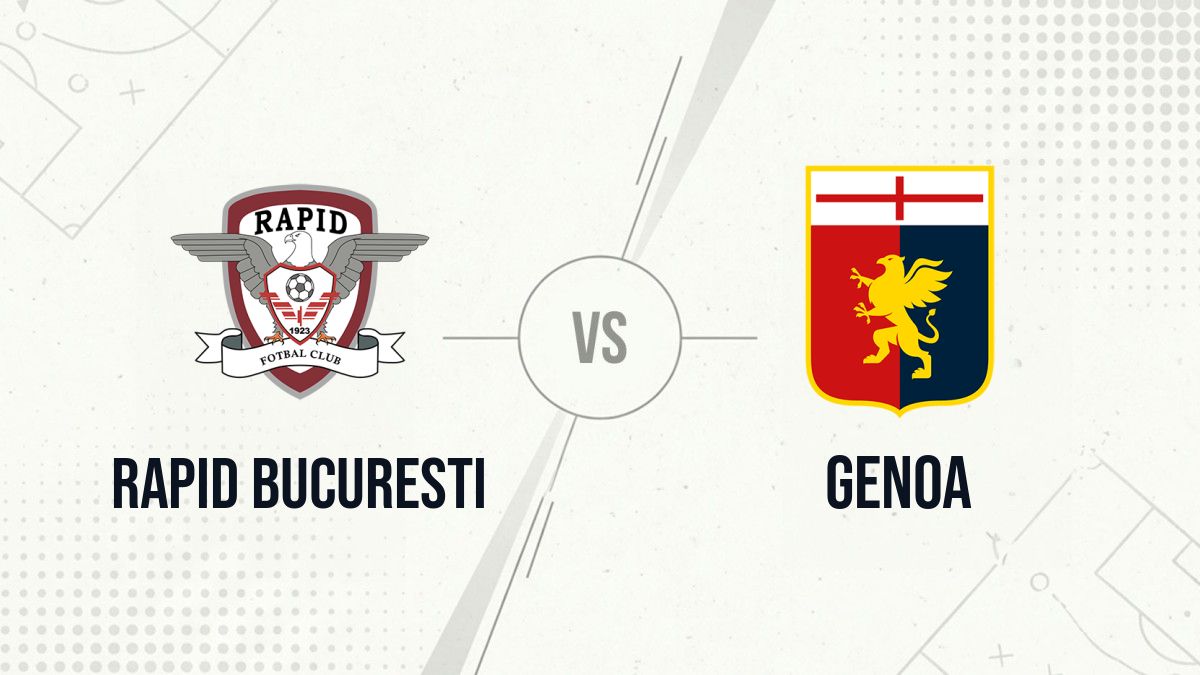 Pronostic Rapid Bucuresti Genoa
