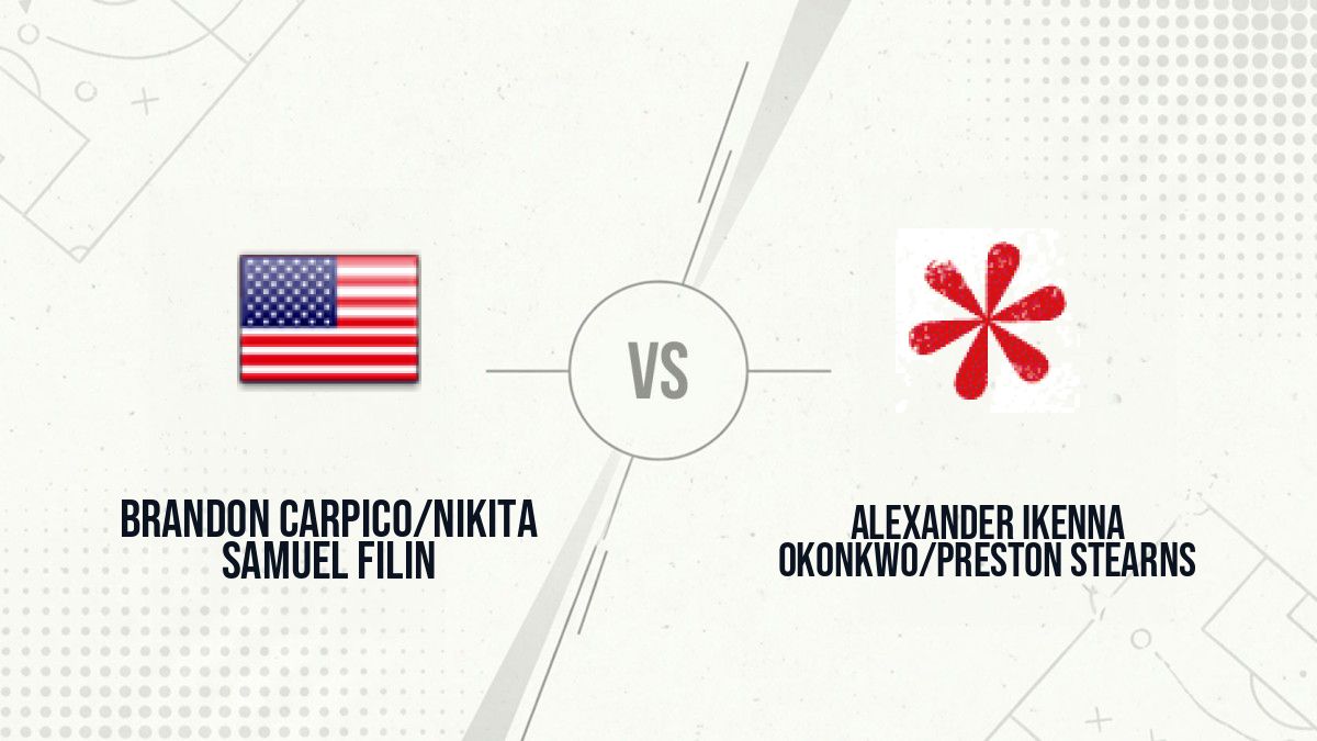 Pronostic Brandon Carpico/Nikita Samuel Filin Alexander Ikenna Okonkwo/Preston Stearns