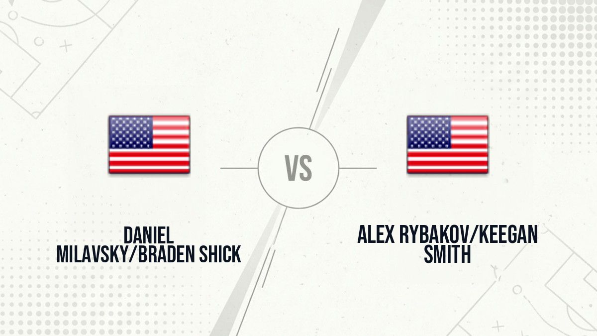 Pronostic Daniel Milavsky/Braden Shick Alex Rybakov/Keegan Smith