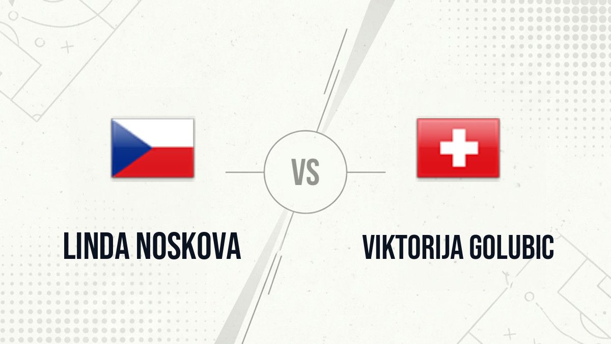 Pronostic Linda Noskova Viktorija Golubic