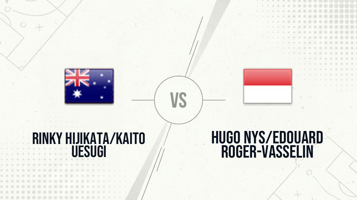 Pronostic Rinky Hijikata/Kaito Uesugi Hugo Nys/Edouard Roger-Vasselin