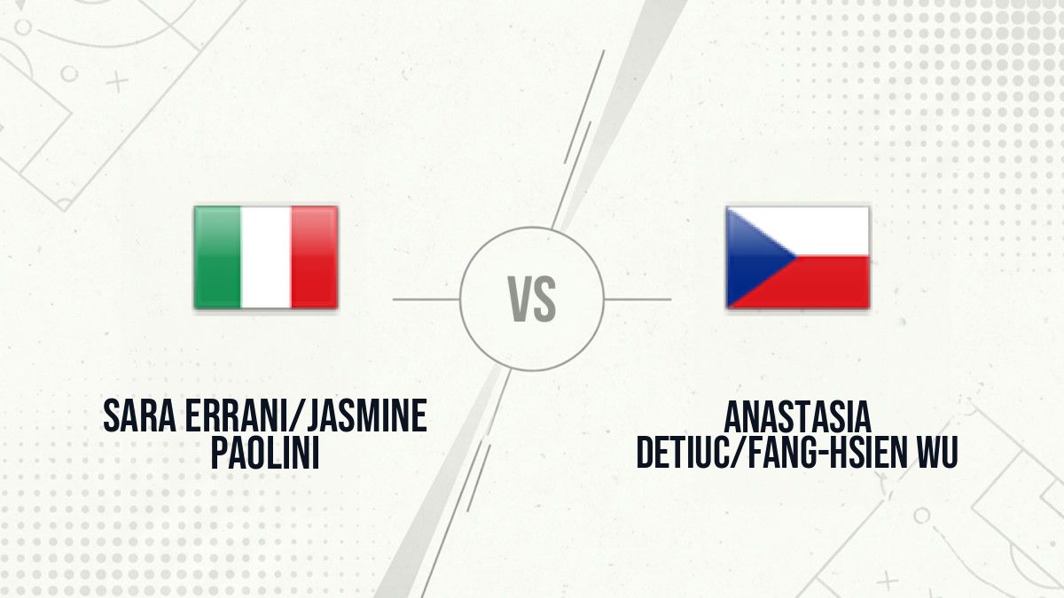 Pronostic Sara Errani/Jasmine Paolini Anastasia Detiuc/Fang-Hsien Wu