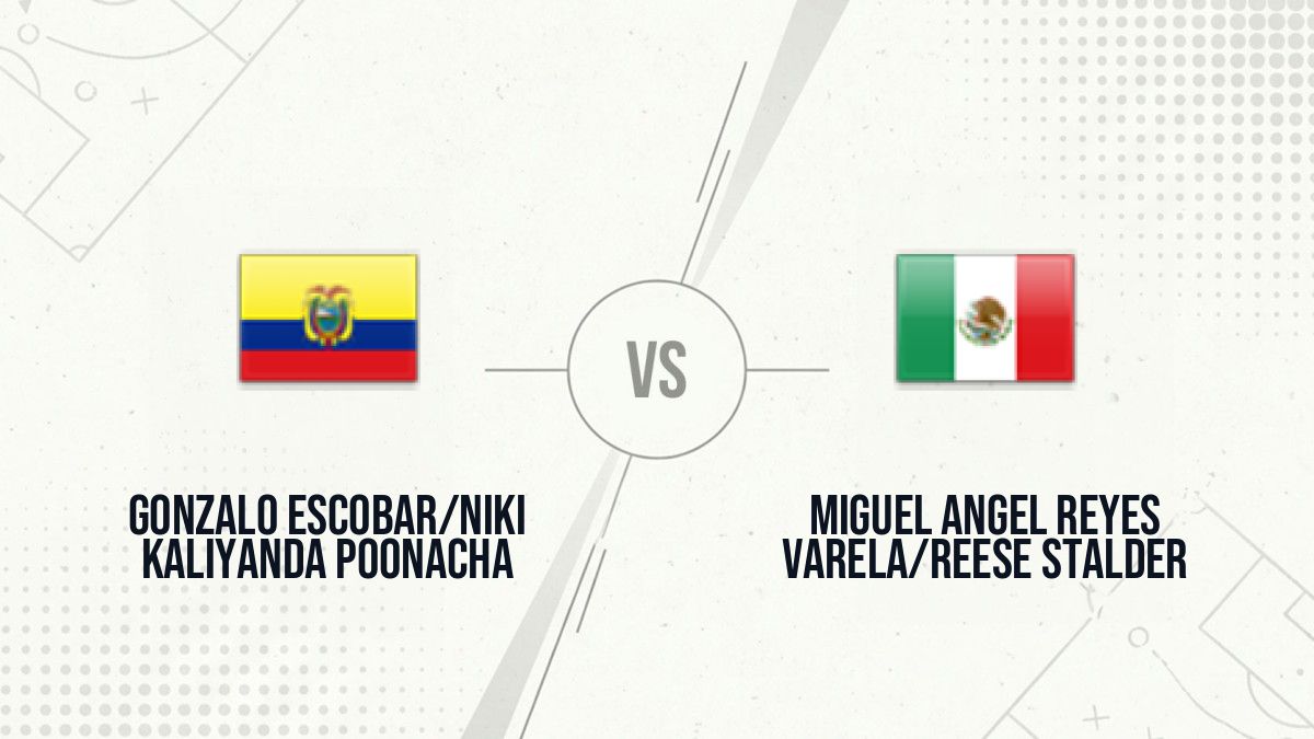 Pronostic Gonzalo Escobar/Niki Kaliyanda Poonacha Miguel Angel Reyes Varela/Reese Stalder