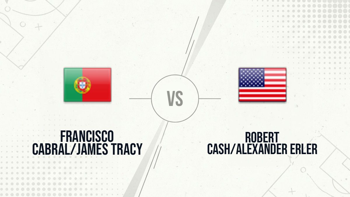 Pronostic Francisco Cabral/James Tracy Robert Cash/Alexander Erler
