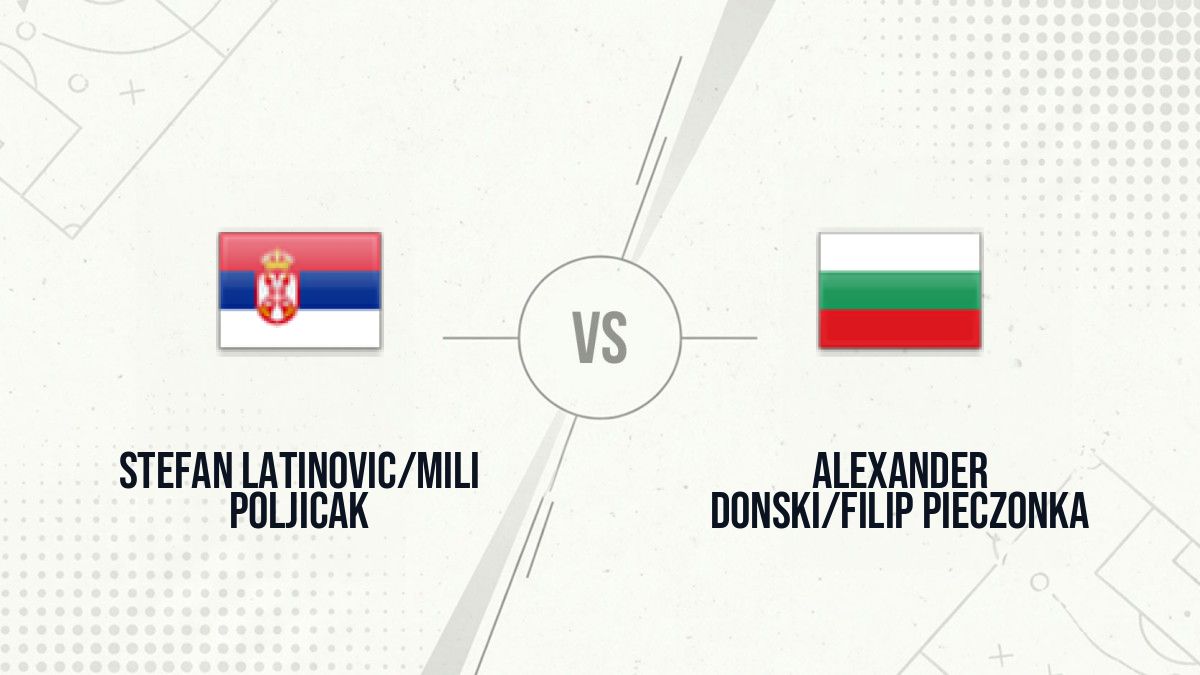 Pronostic Stefan Latinovic/Mili Poljicak Alexander Donski/Filip Pieczonka