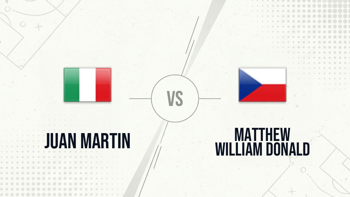 Pronostic Juan Martin Matthew William Donald
