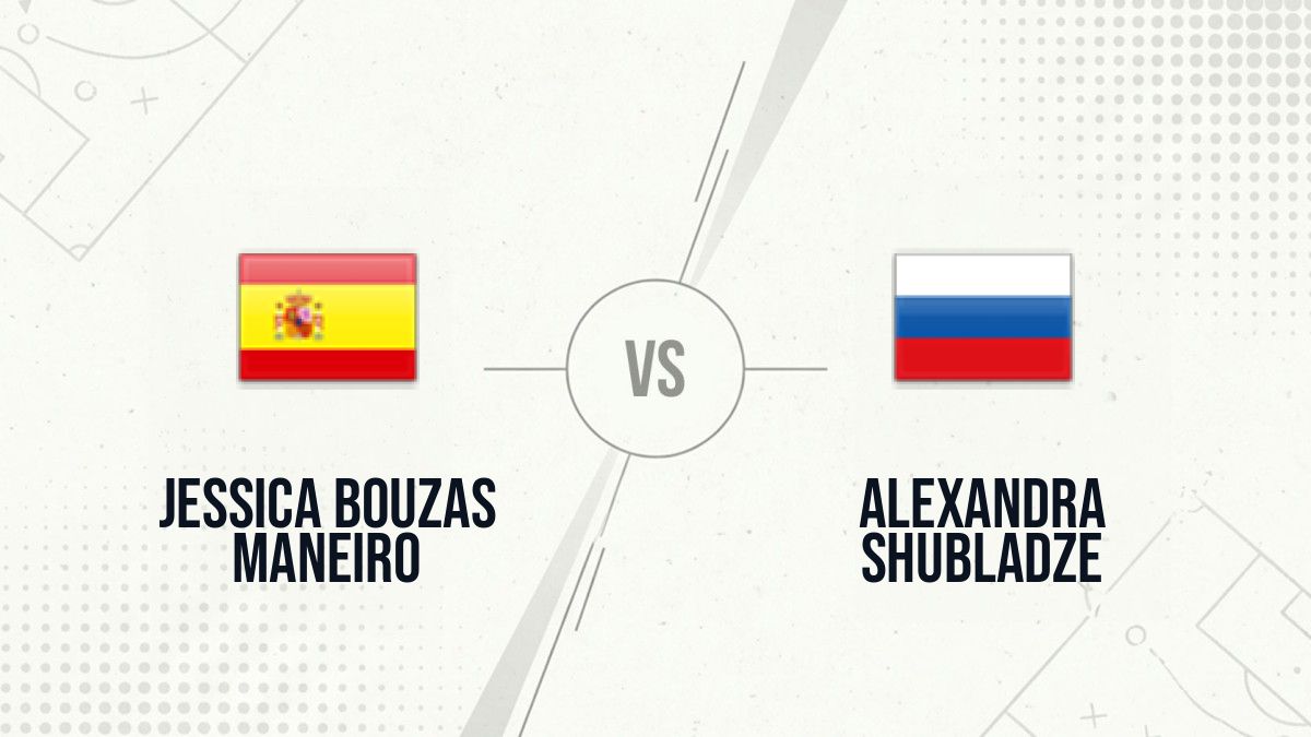 Pronostic Jessica Bouzas Maneiro Alexandra Shubladze