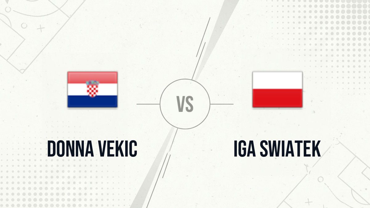 Pronostic Donna Vekic Iga Swiatek