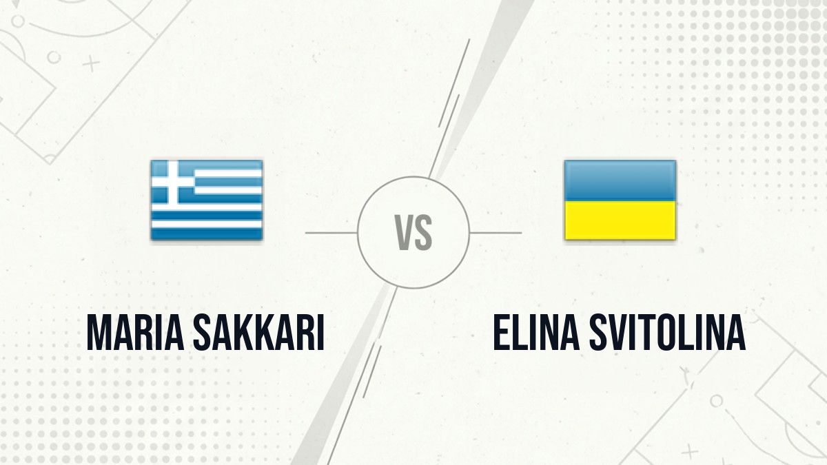 Pronostic Maria Sakkari Elina Svitolina