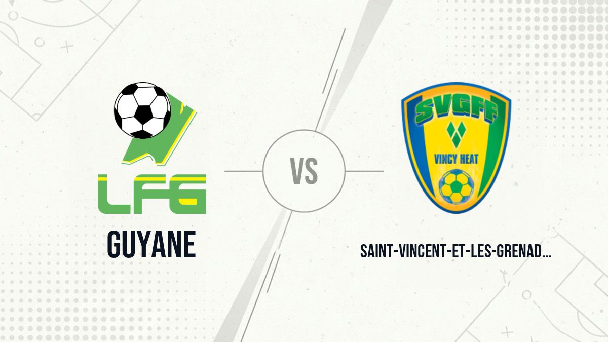 Pronostic Guyane Saint-Vincent-et-les-Grenadines