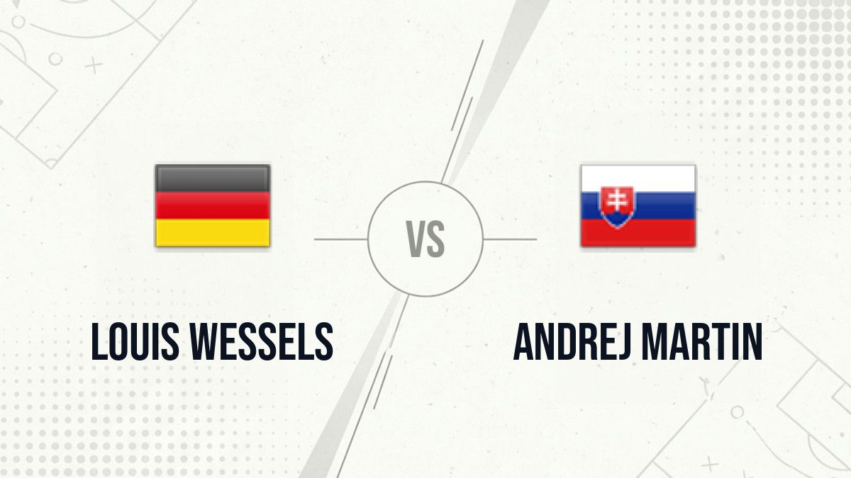 Pronostic Louis Wessels Andrej Martin