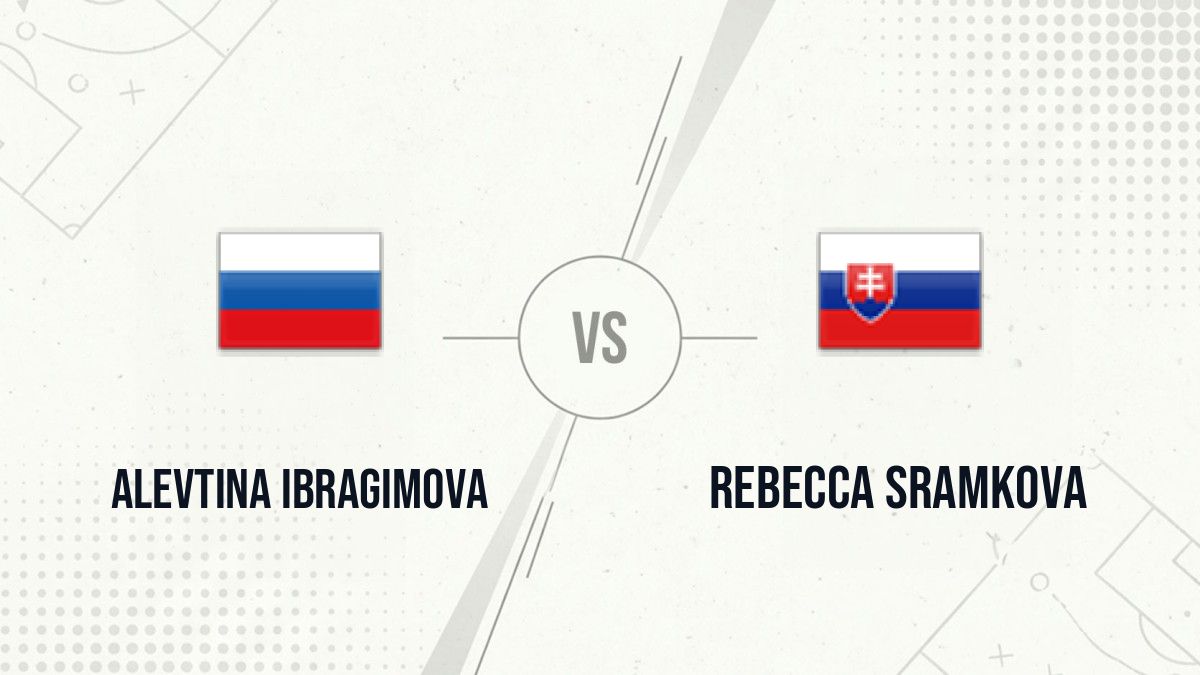 Pronostic Alevtina Ibragimova Rebecca Sramkova