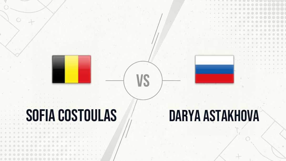 Pronostic Sofia Costoulas Darya Astakhova