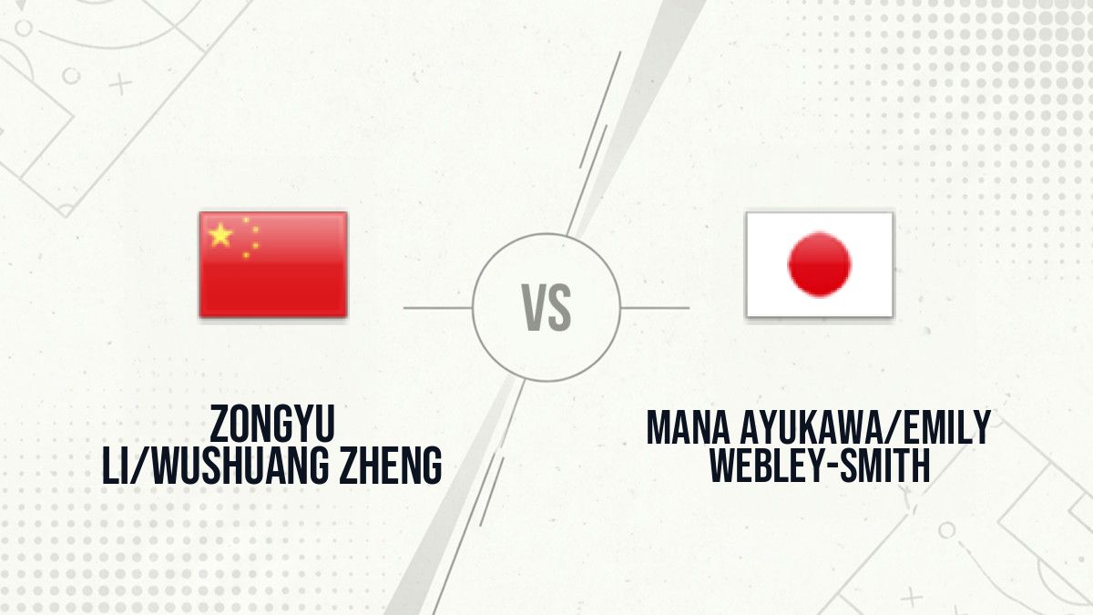 Pronostic Zongyu Li/Wushuang Zheng Mana Ayukawa/Emily Webley-Smith