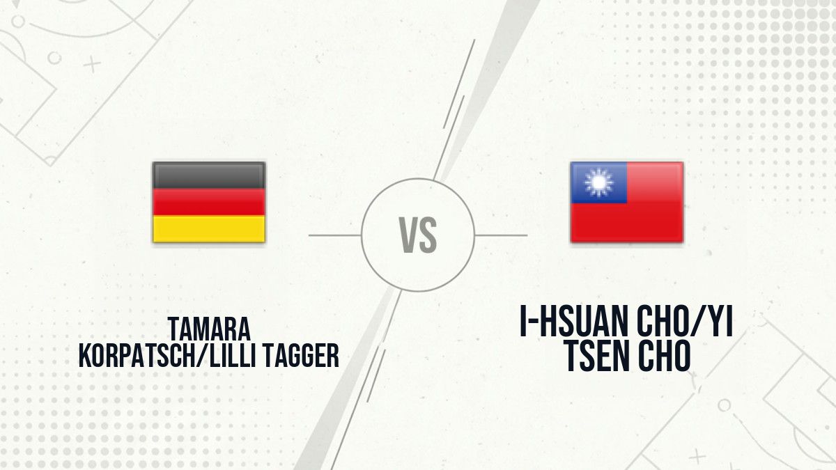 Pronostic Tamara Korpatsch/Lilli Tagger I-Hsuan Cho/Yi Tsen Cho
