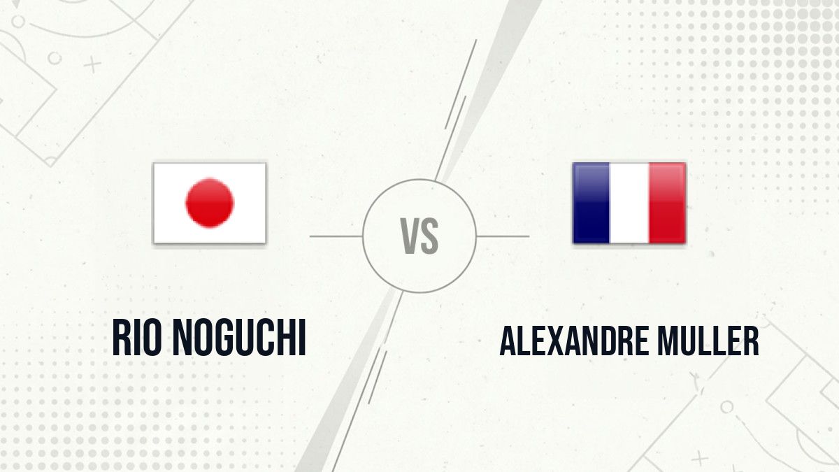 Pronostic Rio Noguchi Alexandre Muller