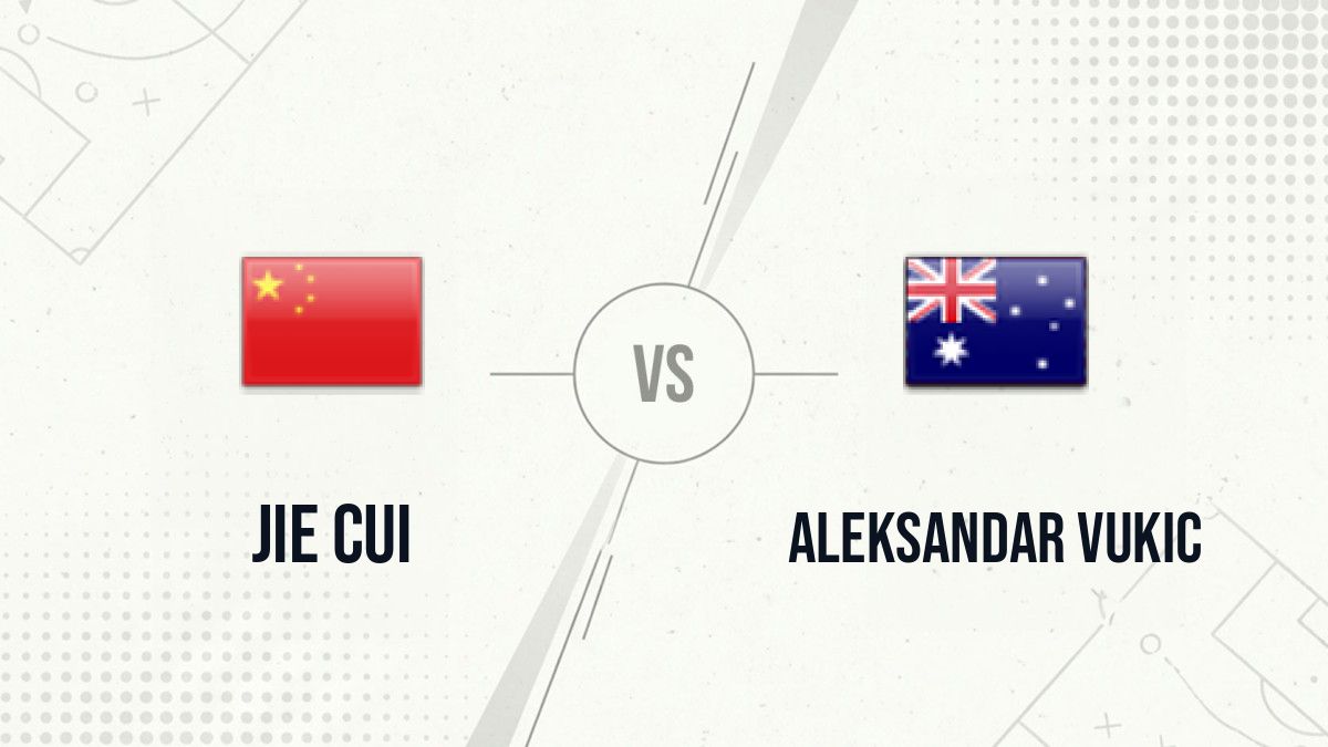 Pronostic Jie Cui Aleksandar Vukic