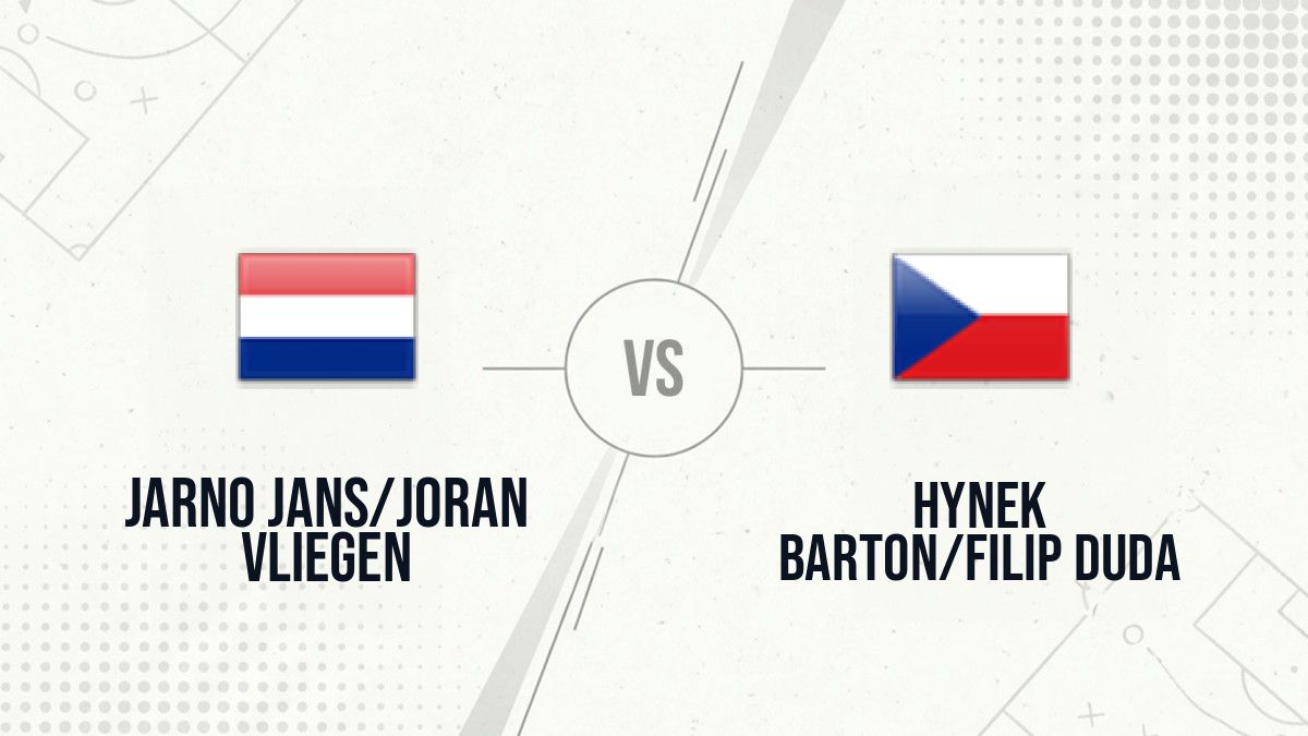 Pronostic Jarno Jans/Joran Vliegen Hynek Barton/Filip Duda