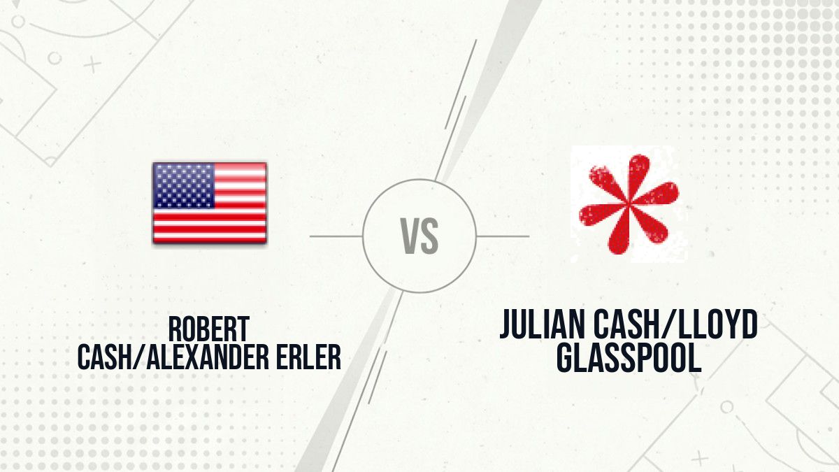 Pronostic Robert Cash/Alexander Erler Julian Cash/Lloyd Glasspool