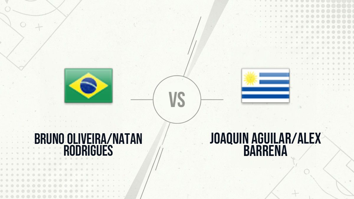 Pronostic Bruno Oliveira/Natan Rodrigues Joaquin Aguilar/Alex Barrena