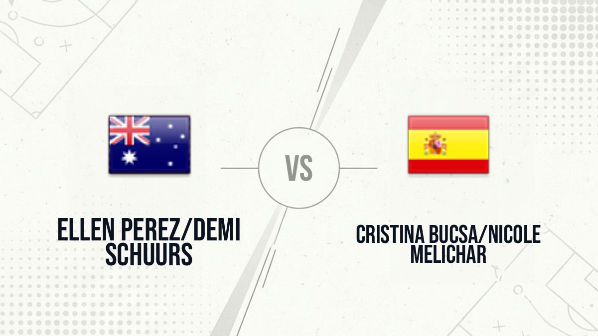 Pronostic Ellen Perez/Demi Schuurs Cristina Bucsa/Nicole Melichar
