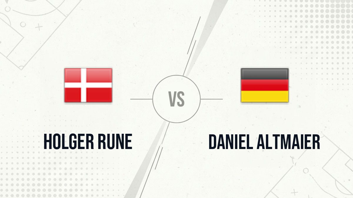 Pronostic Holger Rune Daniel Altmaier