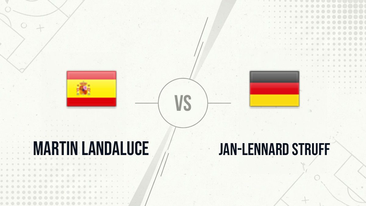 Pronostic Martin Landaluce Jan-Lennard Struff