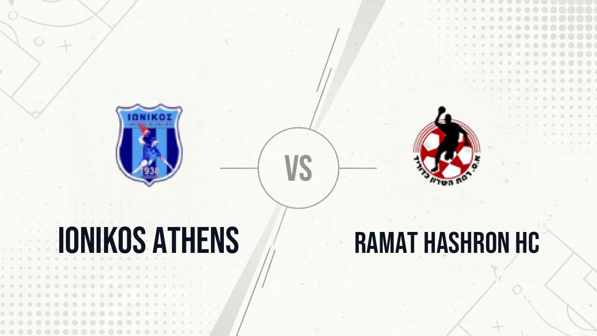Pronostic Ionikos Athens Ramat Hashron HC