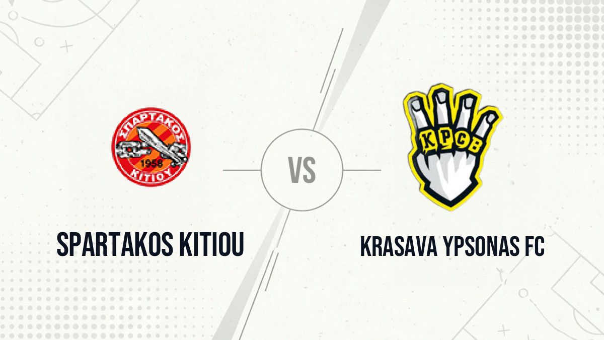 Pronostic Spartakos Kitiou Krasava Ypsonas FC
