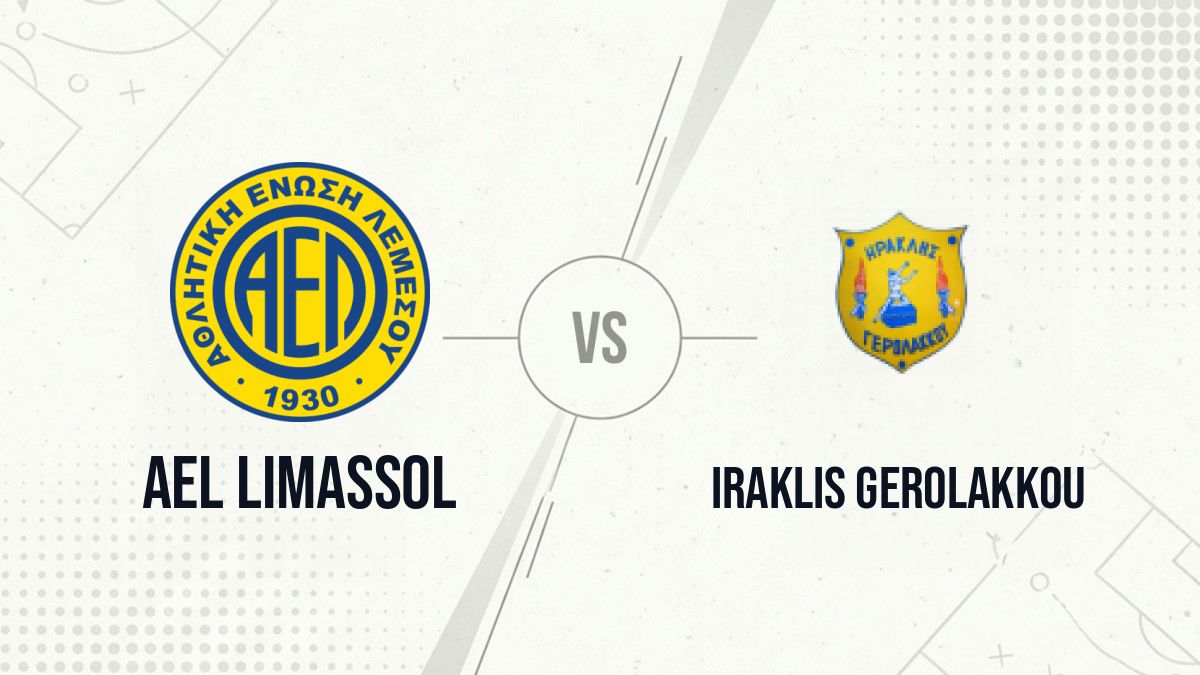 Pronostic AEL Limassol Iraklis Gerolakkou