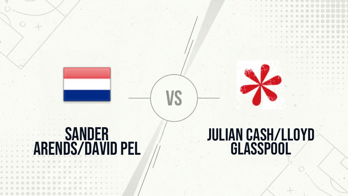 Pronostic Sander Arends/David Pel Julian Cash/Lloyd Glasspool
