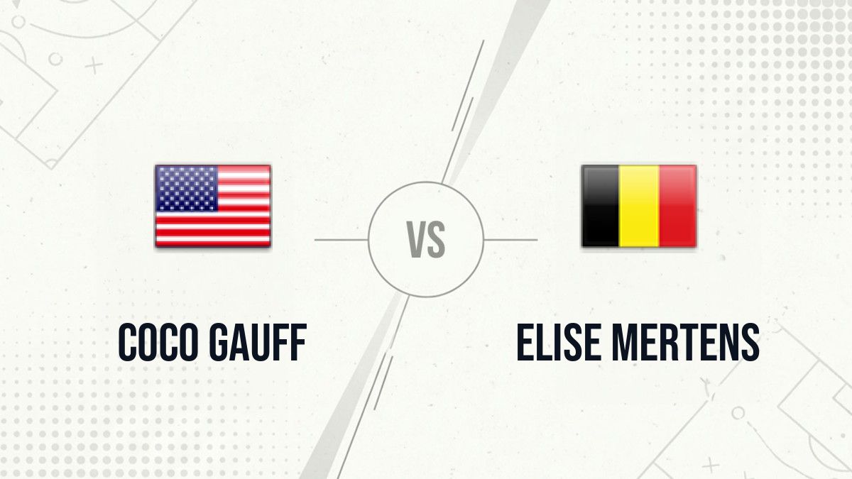 Pronostic Coco Gauff Elise Mertens