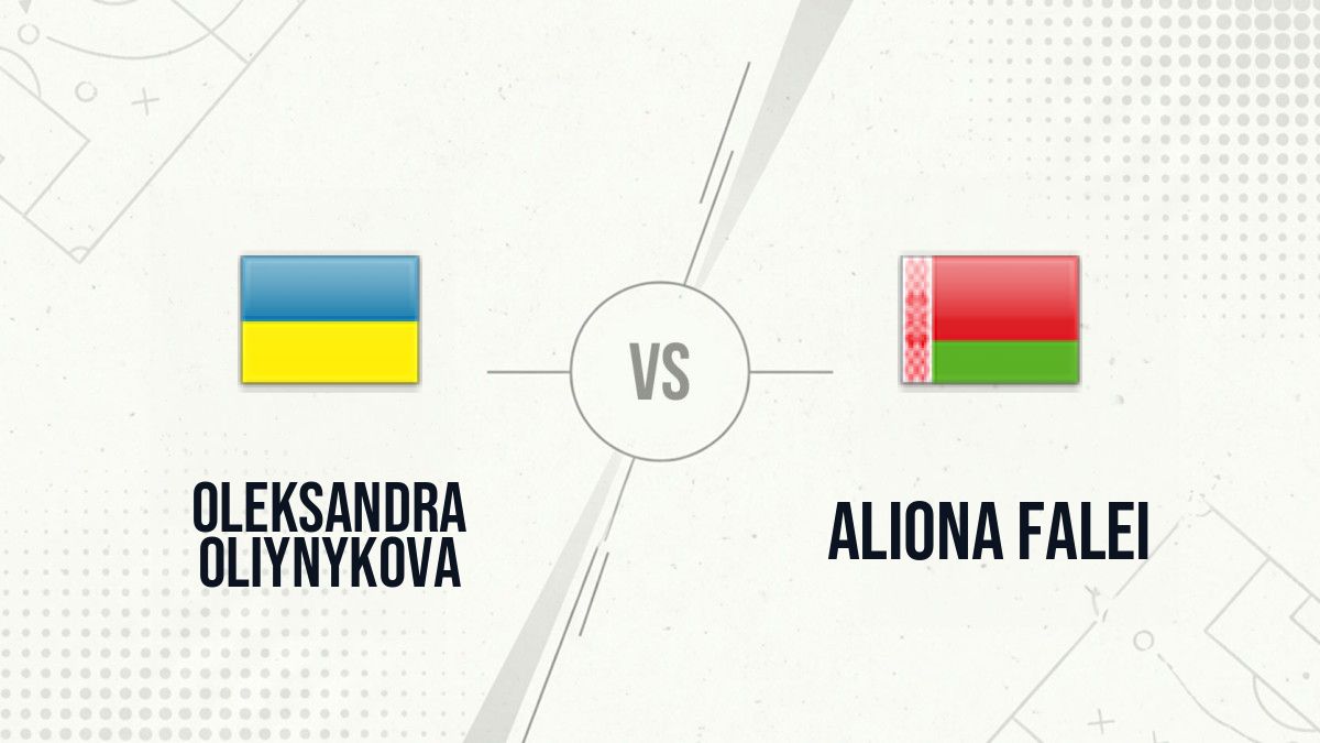 Pronostic Oleksandra Oliynykova Aliona Falei