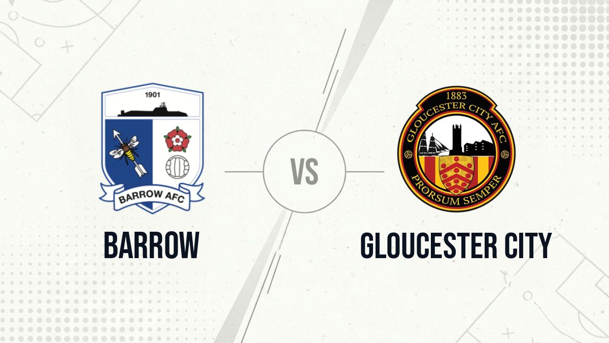 Pronostic Barrow Gloucester City