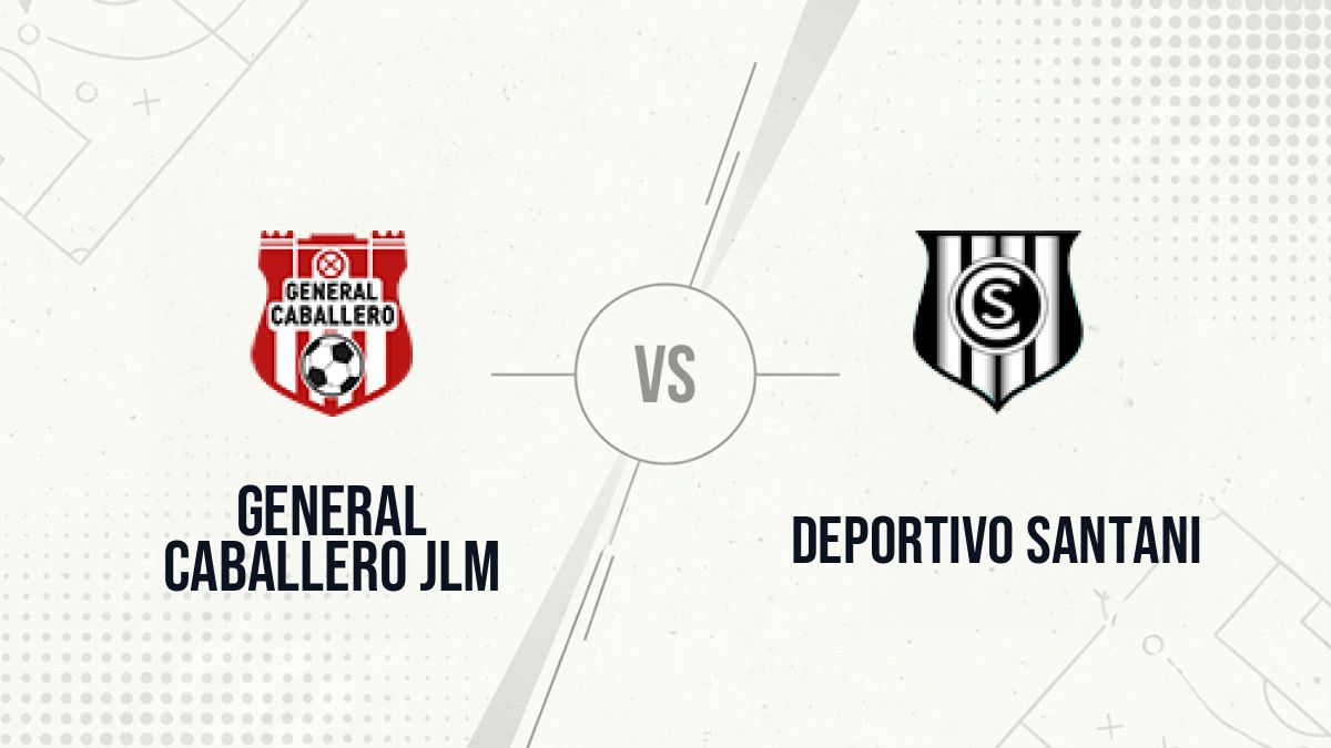Pronostic General Caballero JLM Deportivo Santani