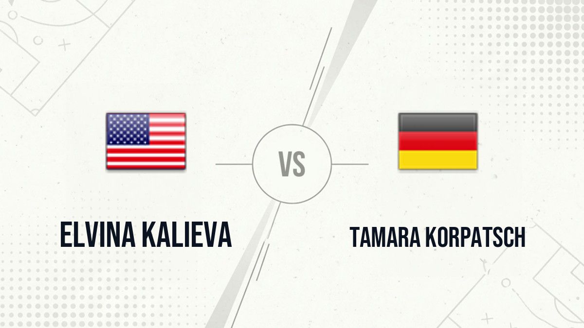 Pronostic Elvina Kalieva Tamara Korpatsch