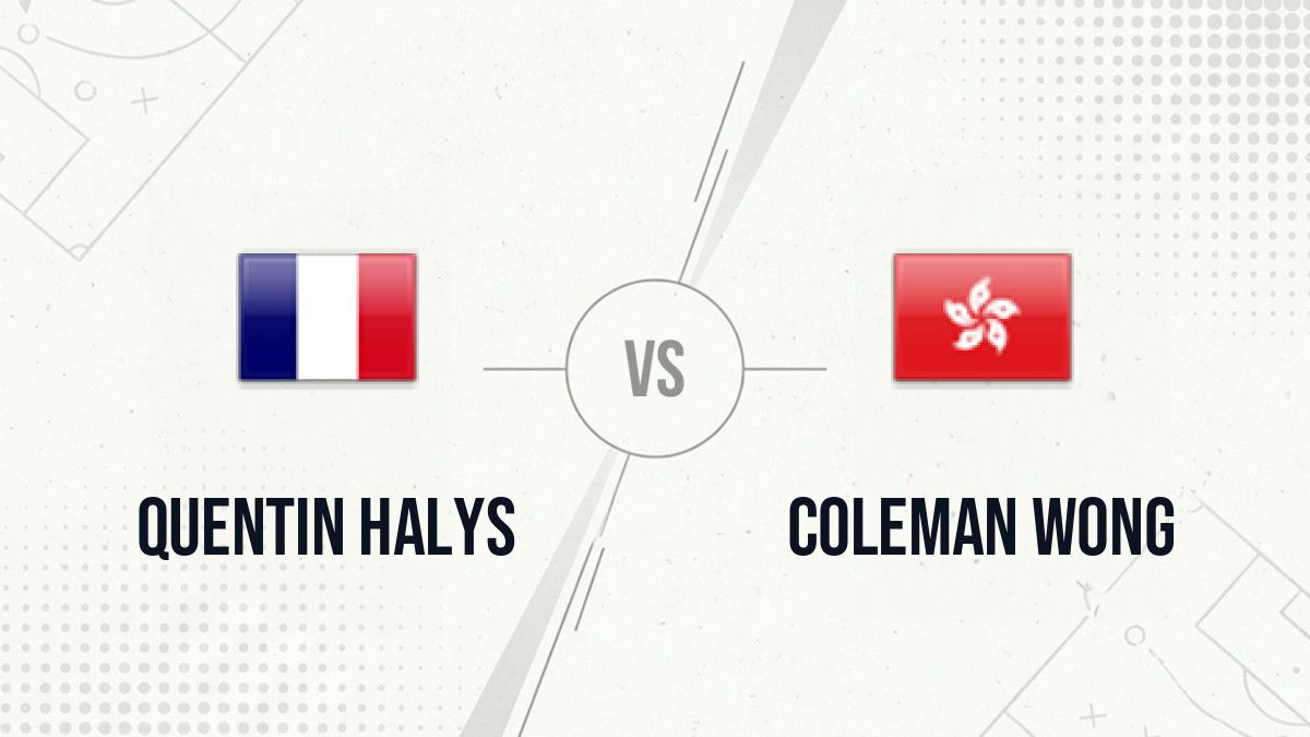 Pronostic Quentin Halys Coleman Wong