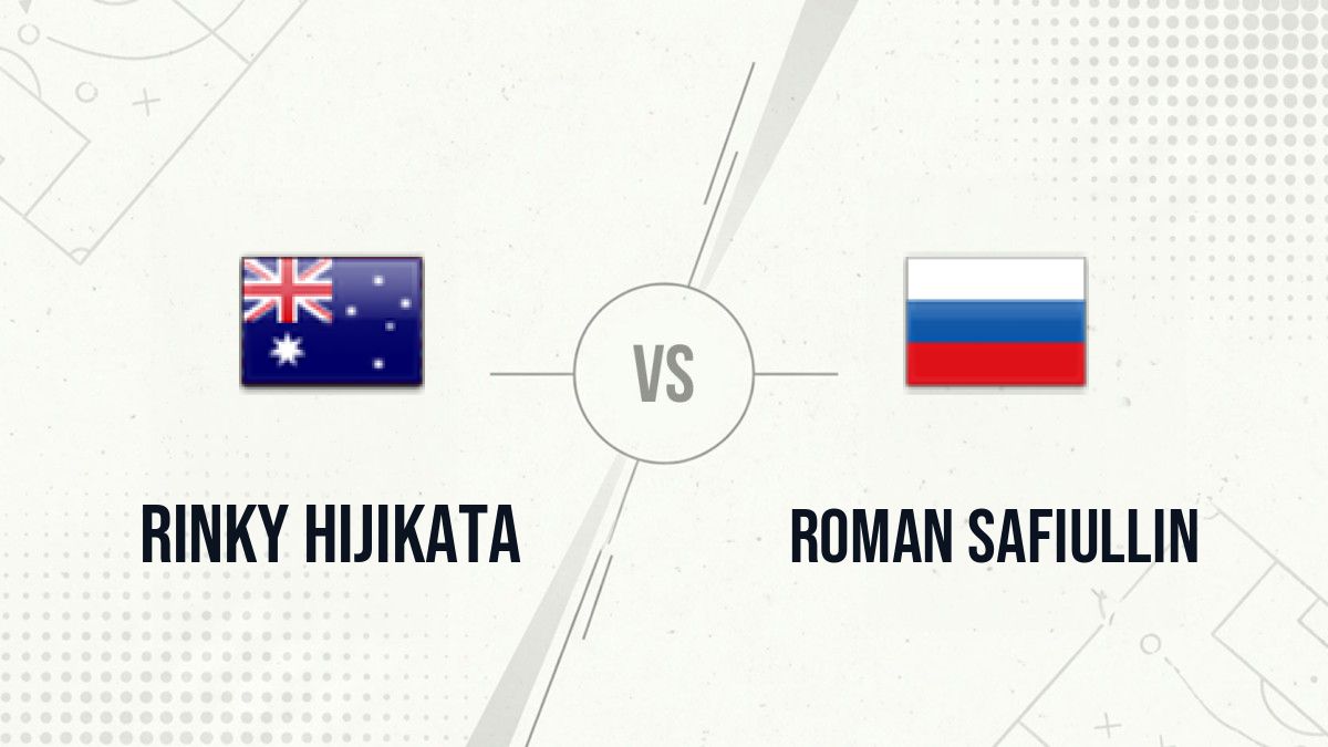 Pronostic Rinky Hijikata Roman Safiullin