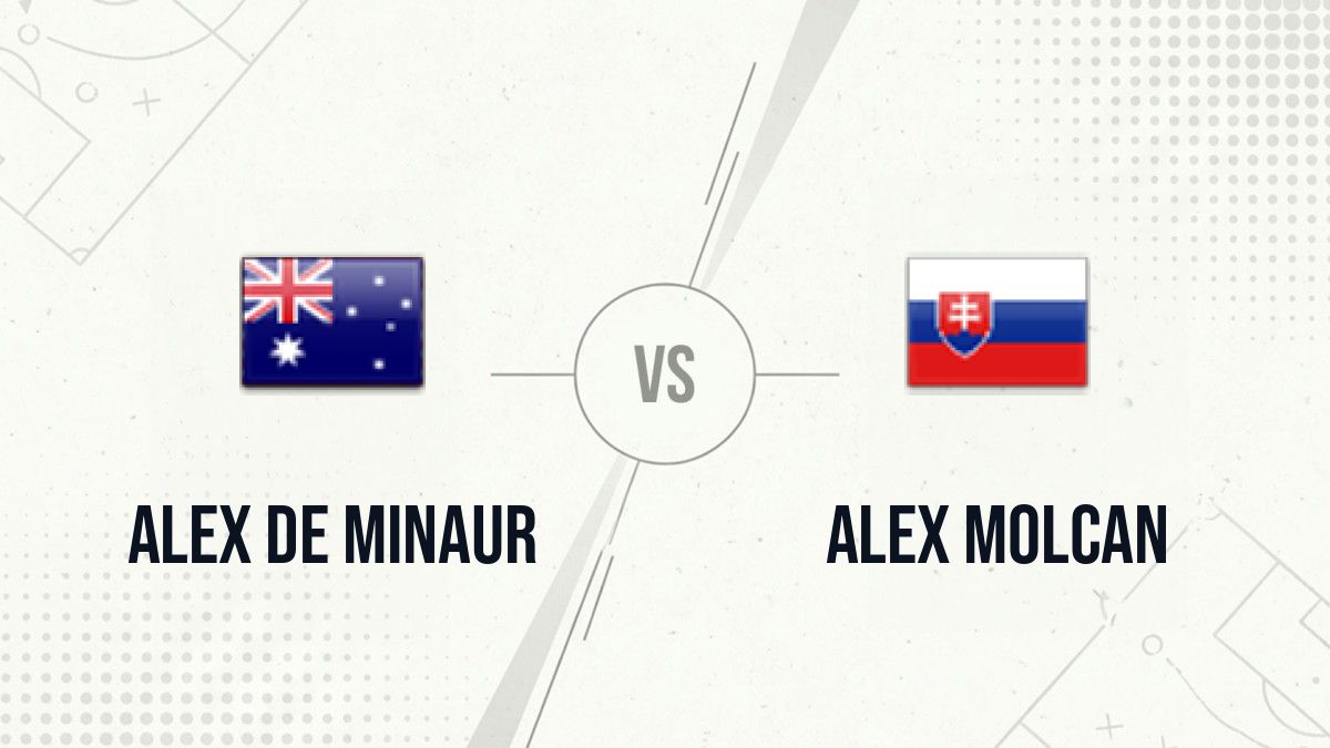 Pronostic Alex de Minaur Alex Molcan