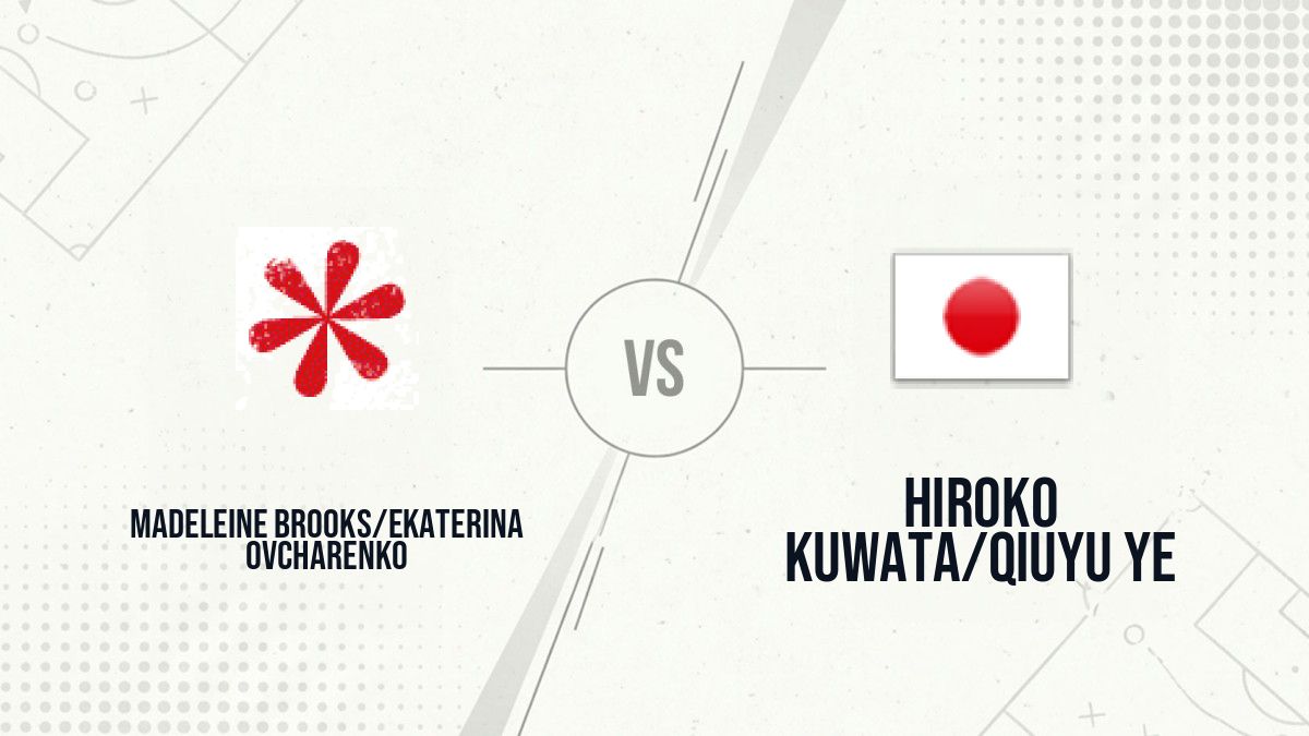 Pronostic Madeleine Brooks/Ekaterina Ovcharenko Hiroko Kuwata/Qiuyu Ye