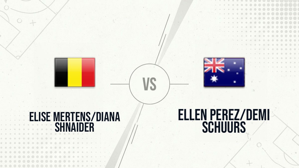 Pronostic Elise Mertens/Diana Shnaider Ellen Perez/Demi Schuurs