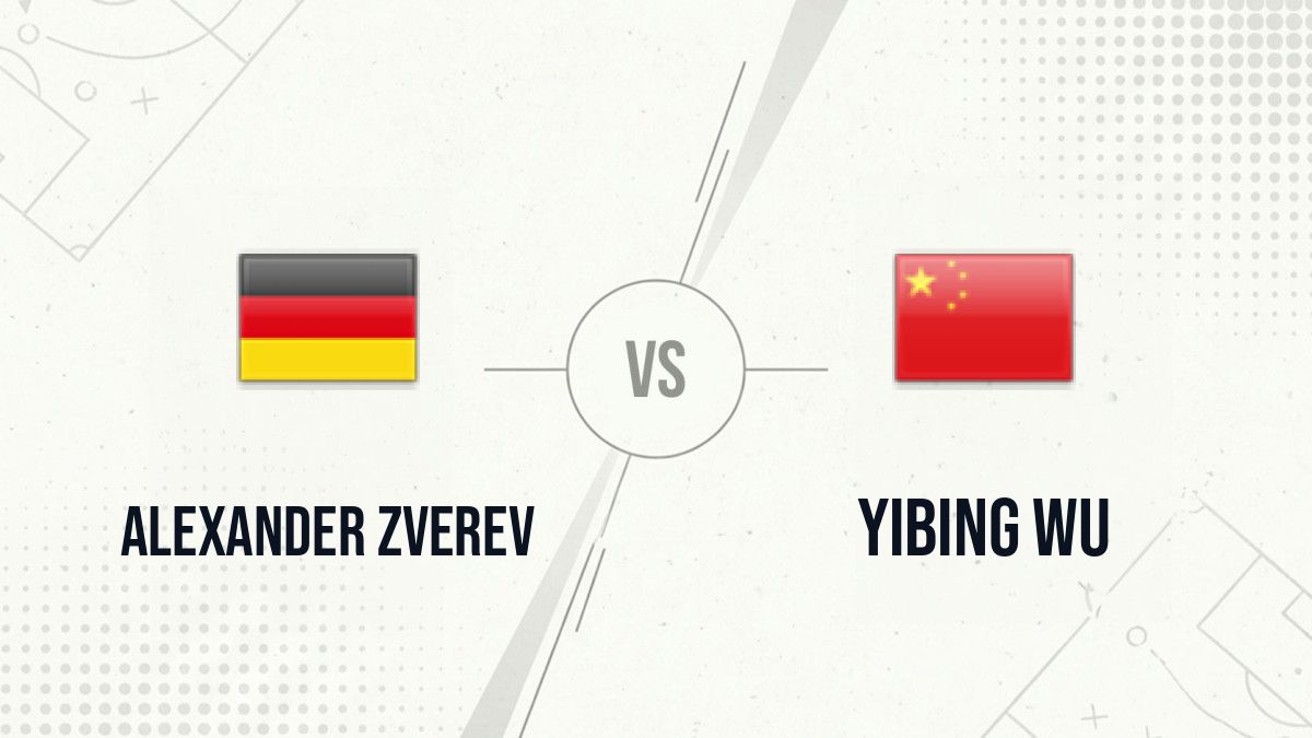 Pronostic Alexander Zverev Yibing Wu