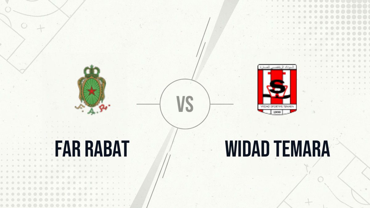 Pronostic FAR Rabat Widad Temara